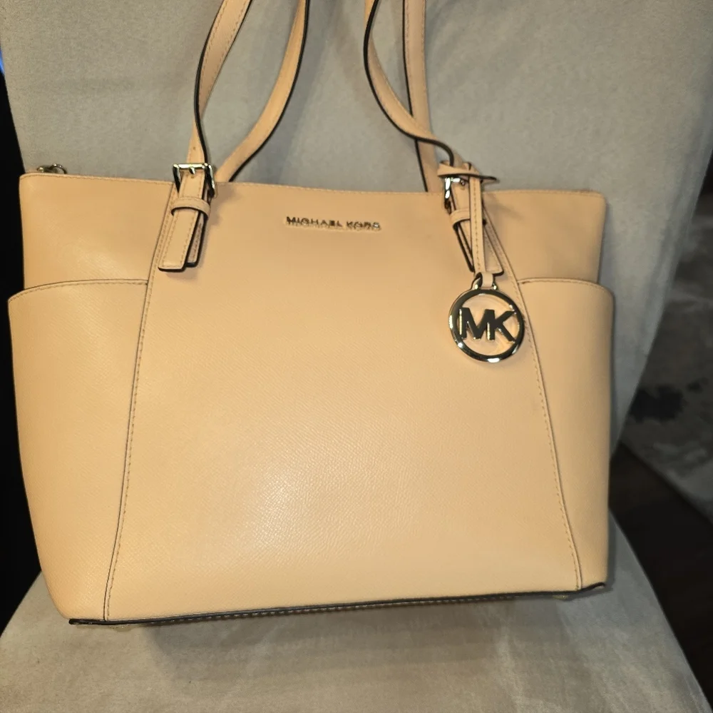 Michael Kors Leather Tote - Picture 1 of 3